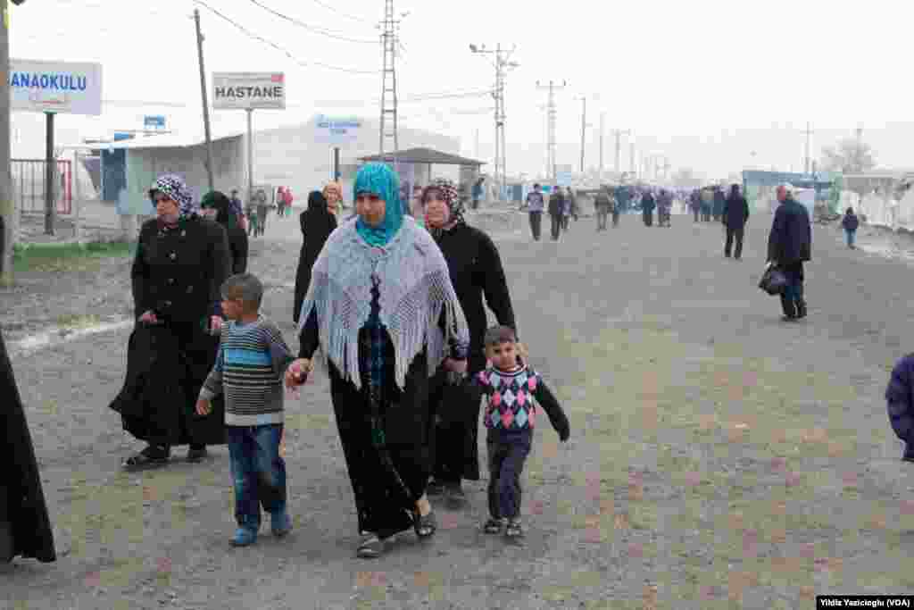 Suriyeli mülteciler için kurulan Kahramanmaraş çadır kenti 